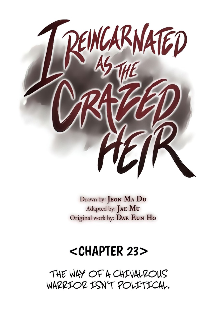 อ่านการ์ตูน I Reincarnated as the Crazed Heir 23 ภาพที่ 34