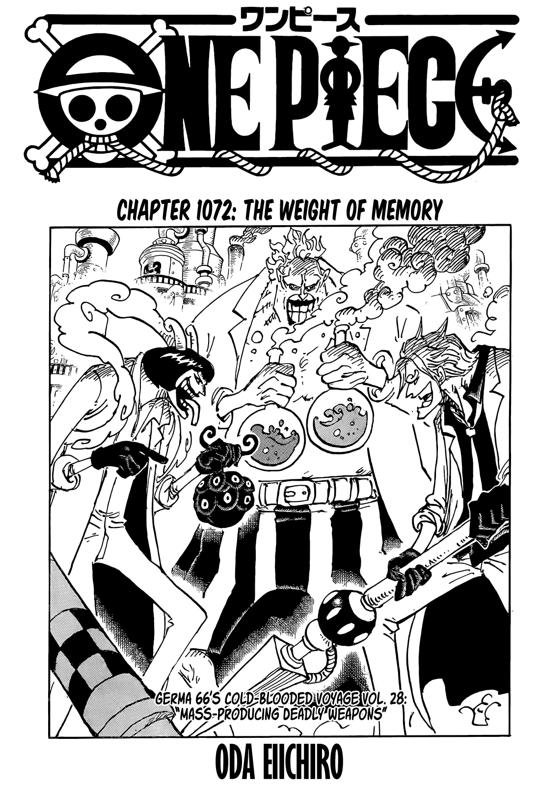 อ่านการ์ตูน One Piece 1072 (ENG) ภาพที่ 1