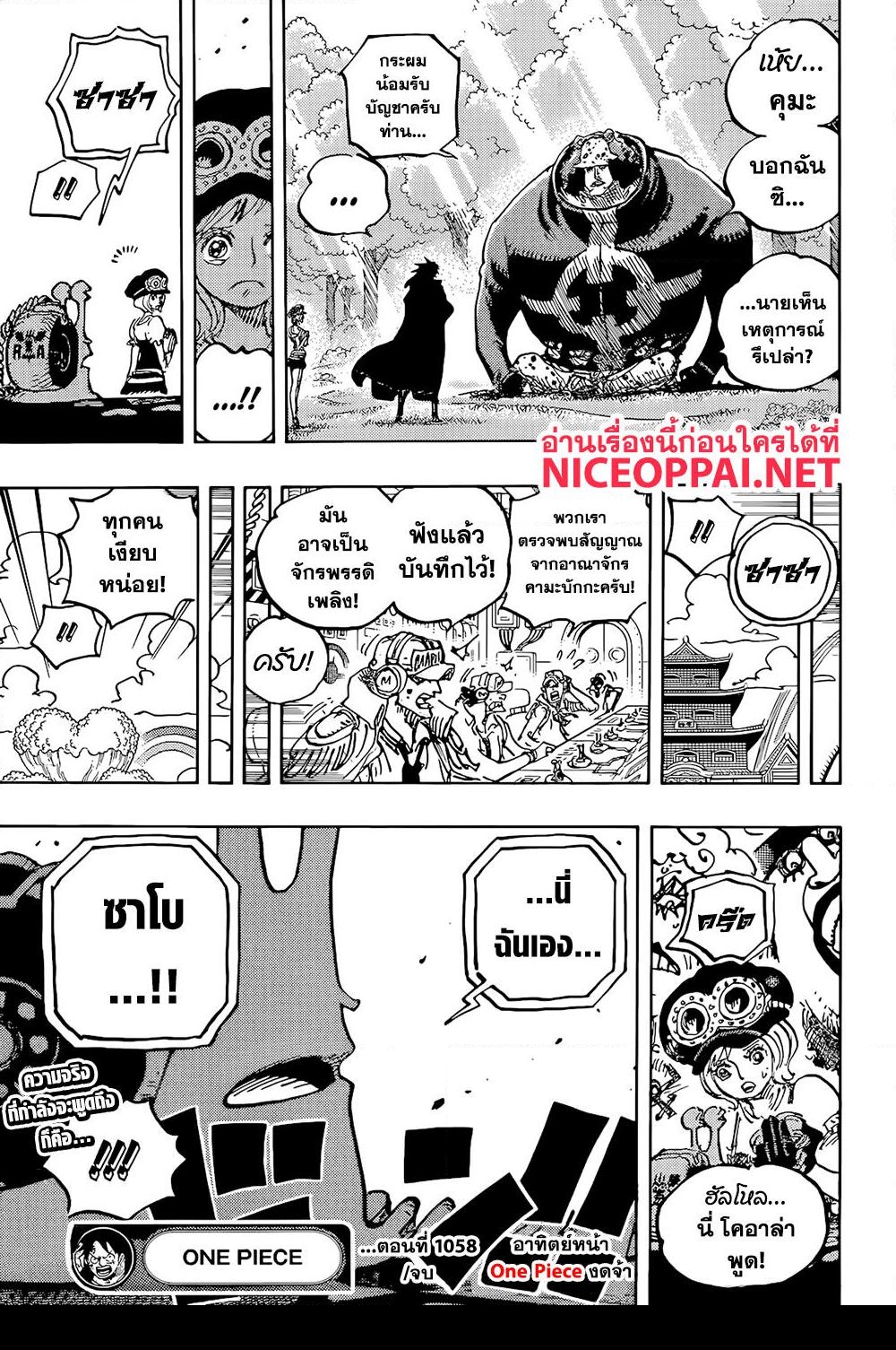 อ่านการ์ตูน One Piece 1058 ภาพที่ 16