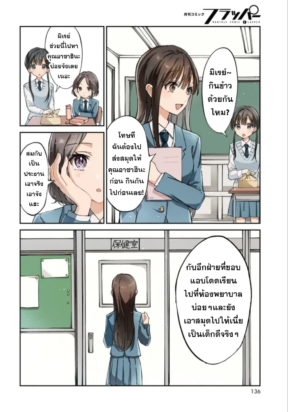 อ่านการ์ตูน Hokenshitsu wa Futarikiri 1 ภาพที่ 1