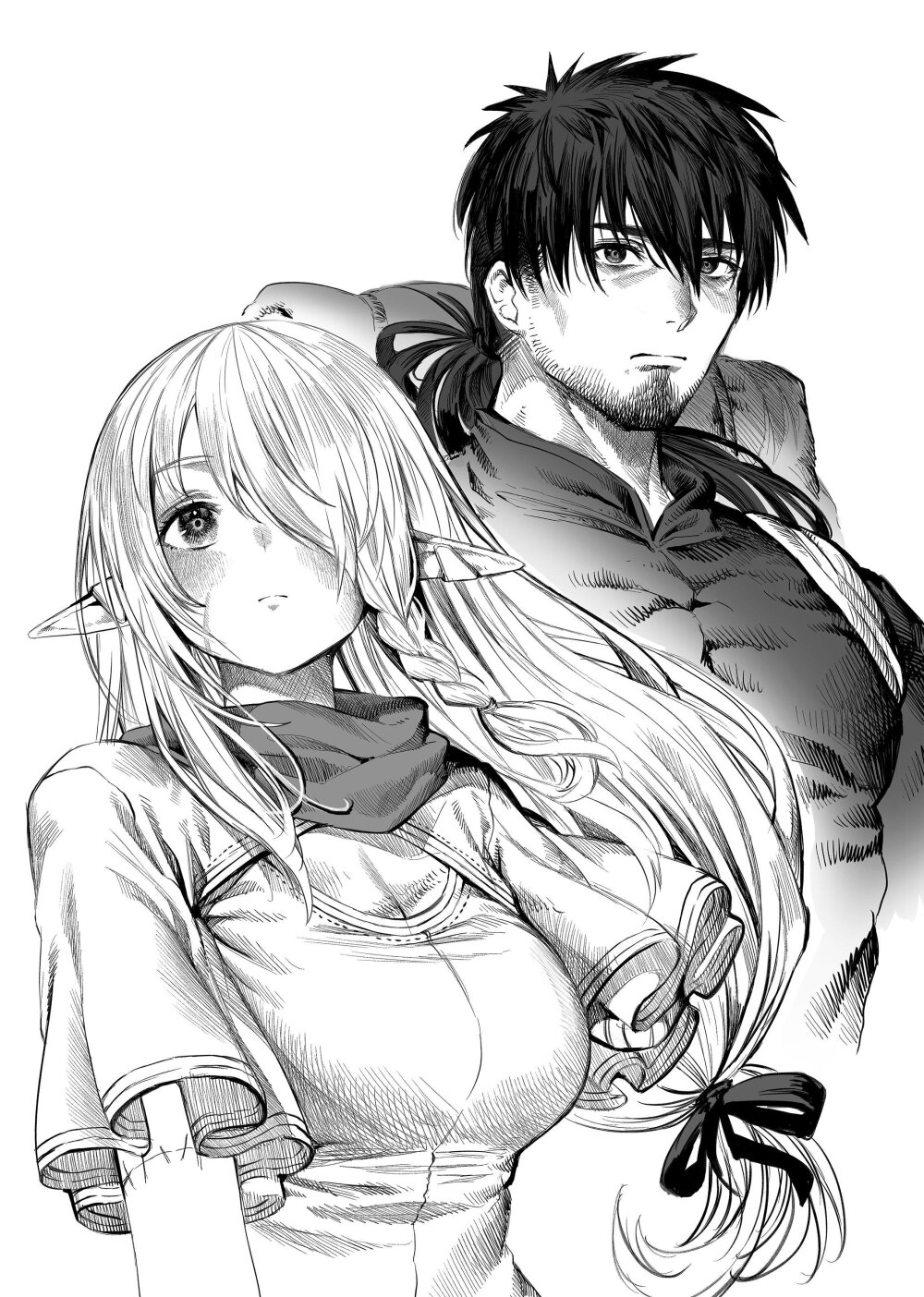 อ่านการ์ตูน Boroboro no Elf-san o shiawaseni suru kusuri uri-san 61 ภาพที่ 5