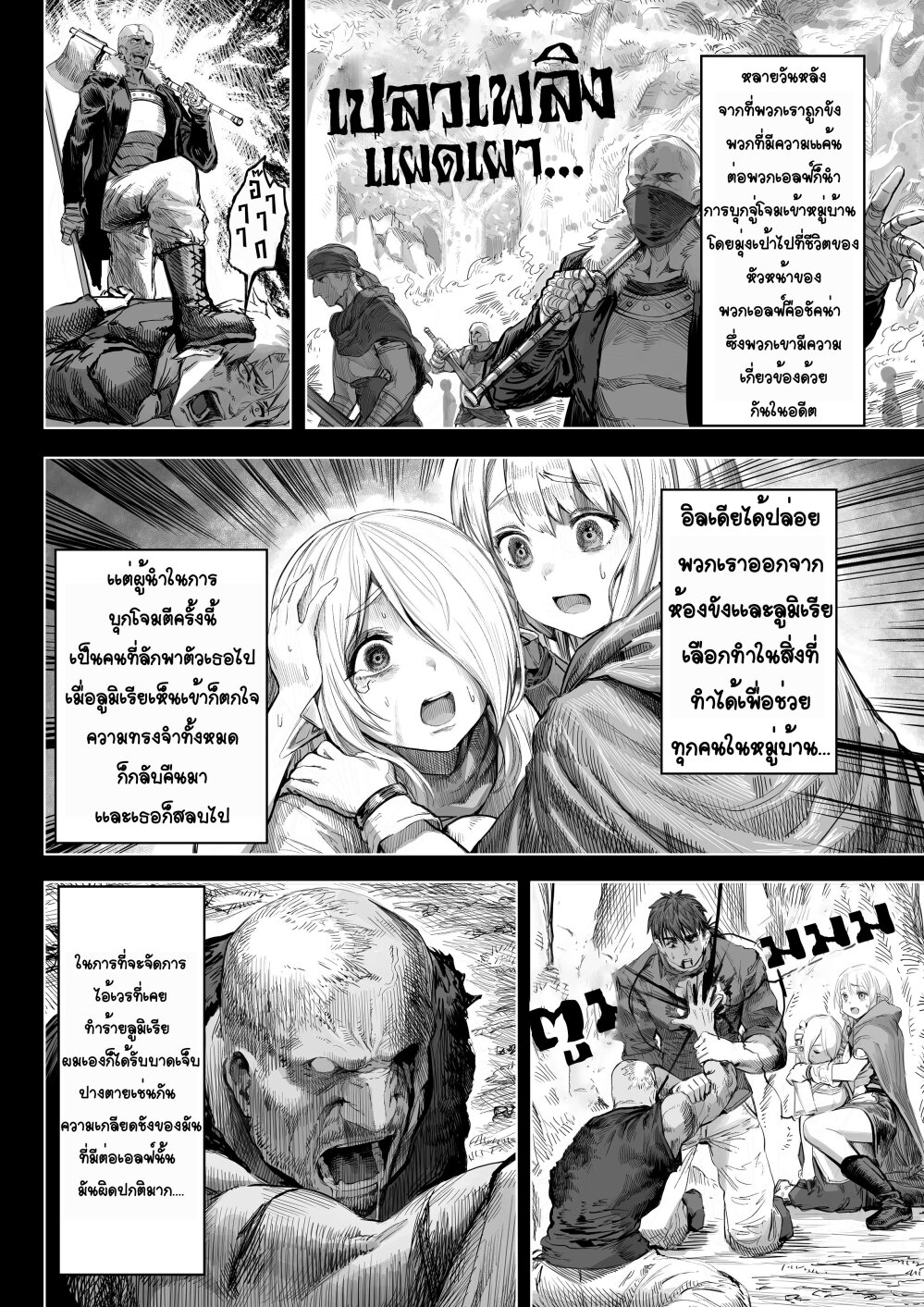 อ่านการ์ตูน Boroboro no Elf-san o shiawaseni suru kusuri uri-san 64 ภาพที่ 2