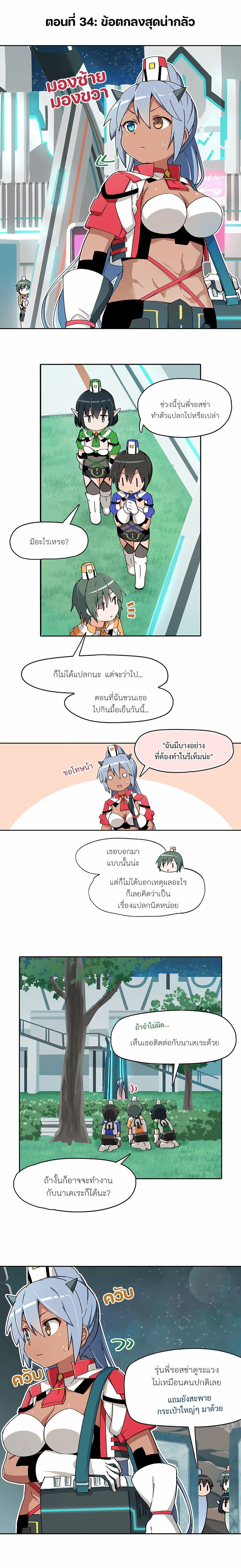 อ่านการ์ตูน PSO2 Comic Central! 34 ภาพที่ 1